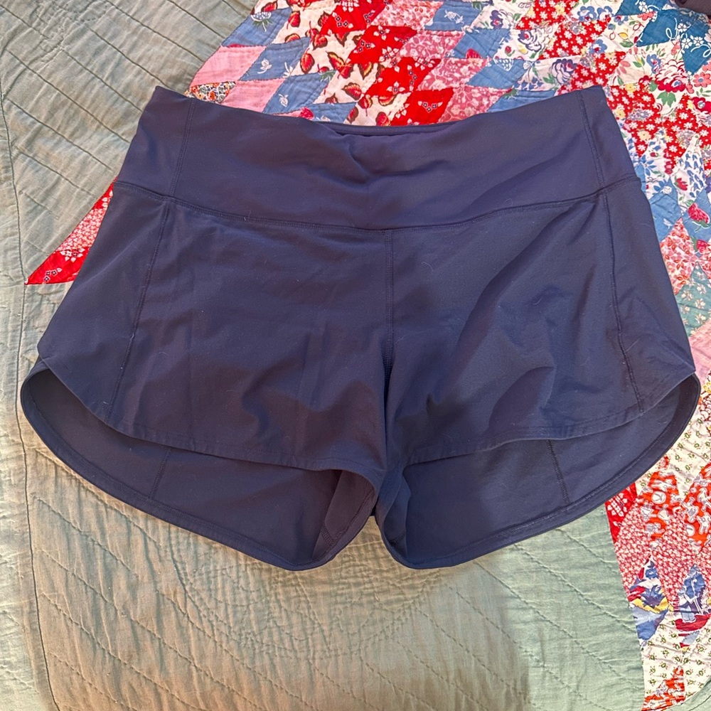 Lululemon Speed Up High-Rise Lined Short 4" size 10